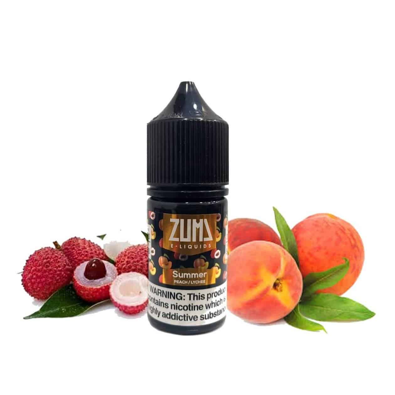 Zuma Summer Peach/Lychee 30ml Saltnic