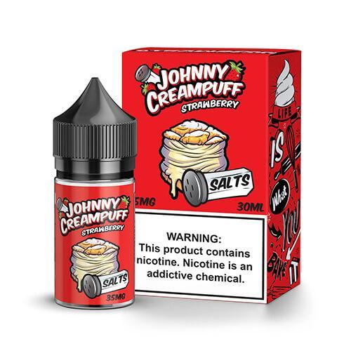 JOHNNY CREAMPUFF SALTS- STRAWBERRY 30ML SALTNIC
