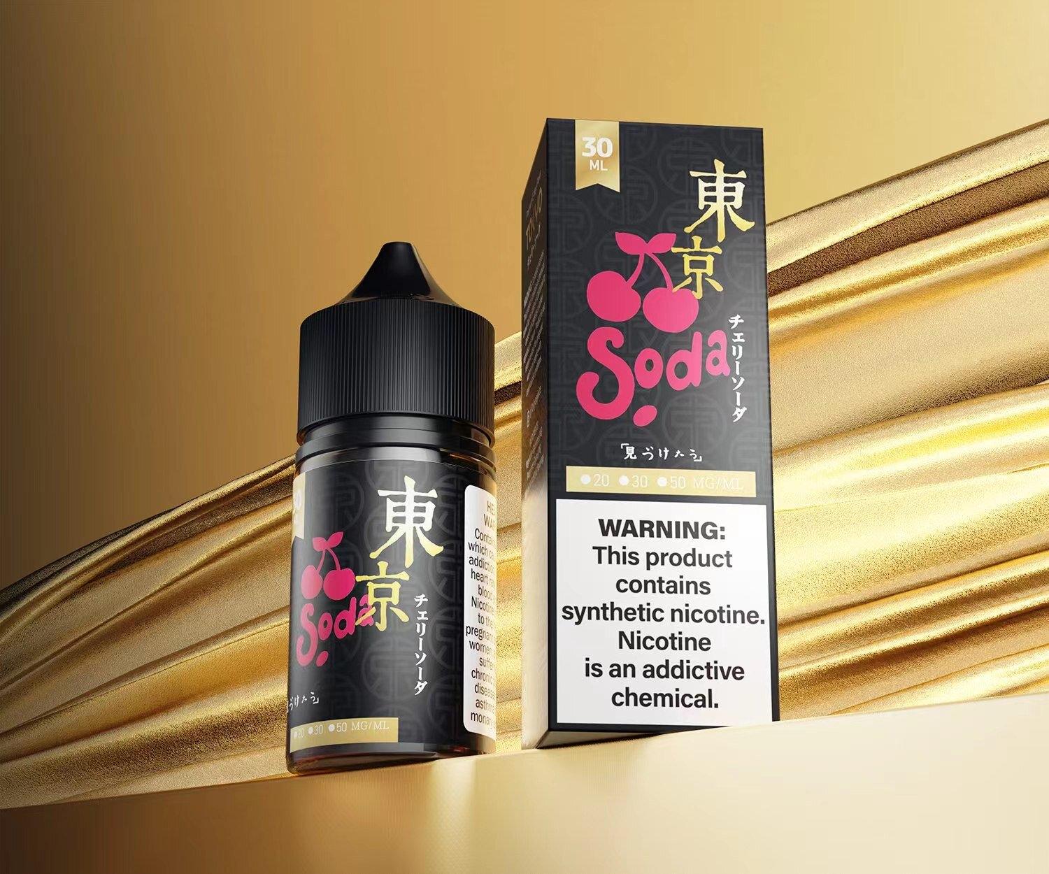 Tokyo Golden Series Cherry Soda Saltnic 30ml