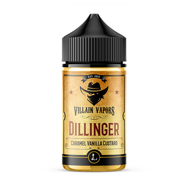 Villain Vapors Dillinger - 60ml E liquid by Five Pawns California