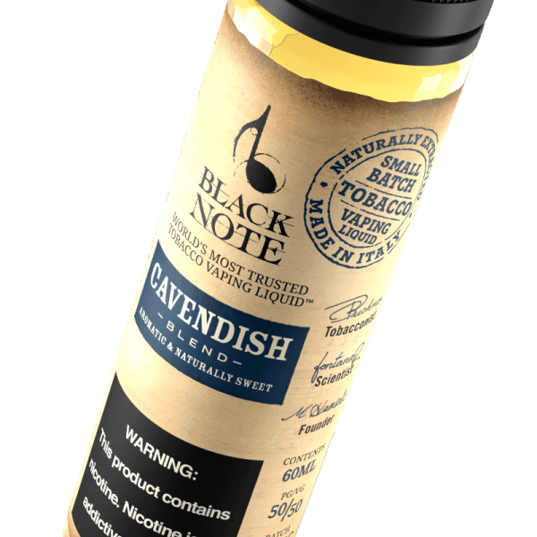 Black Note Cavendish Blend Vape E-Liquid 60ML