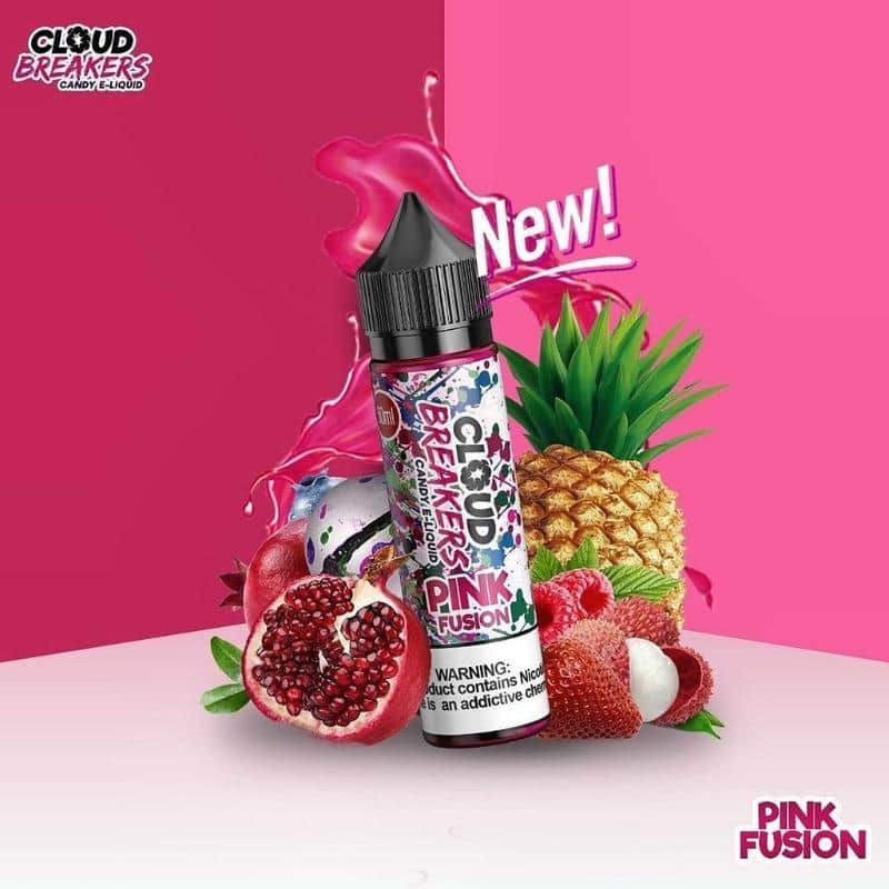 Pink Fusion 60ml E Liquid by Cloud Breakers