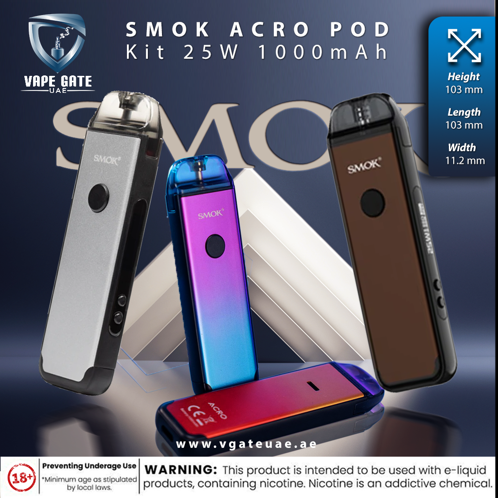 SMOK - ACRO Pod System Kit 25W 1000mAh
