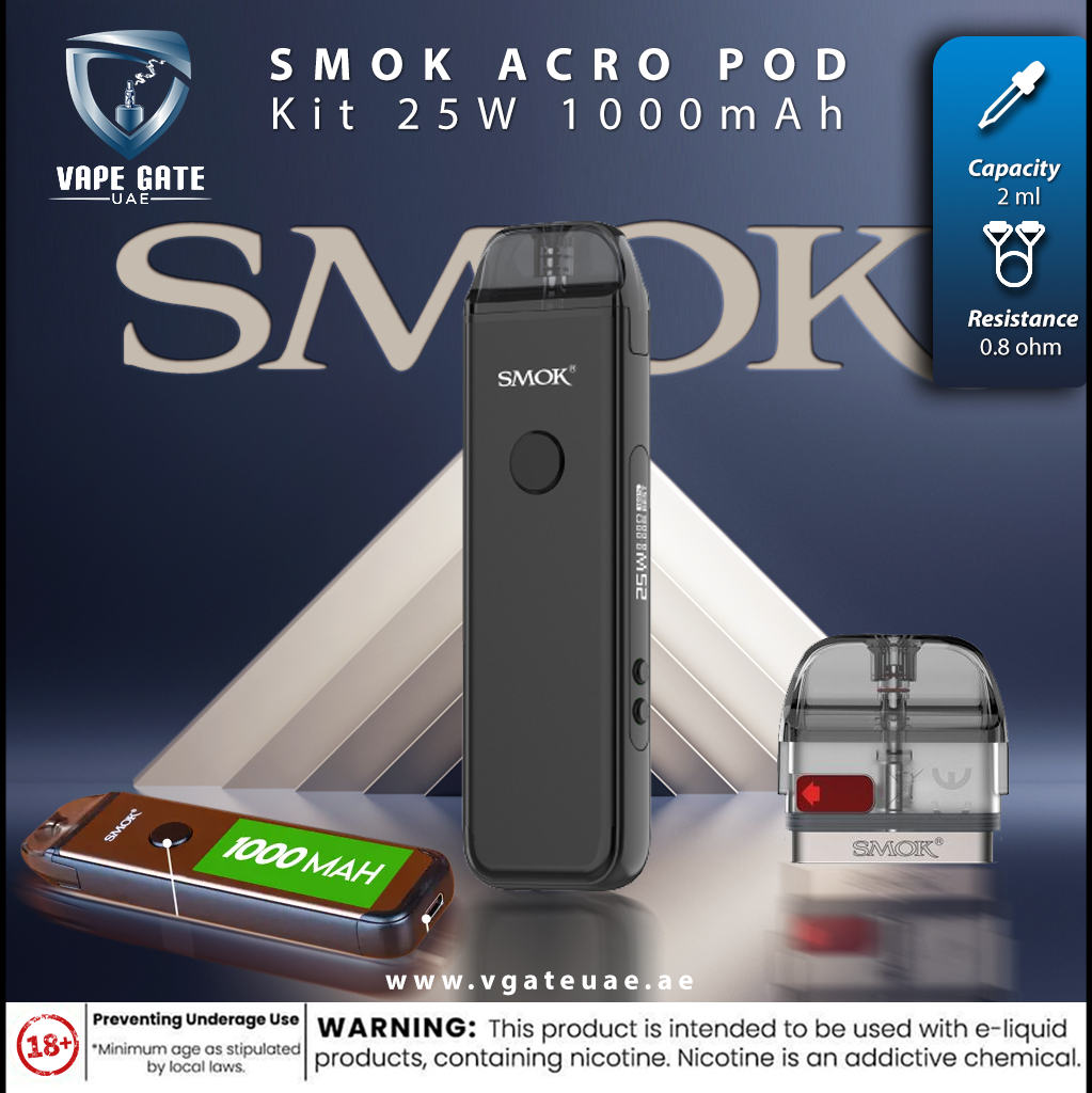SMOK - ACRO Pod System Kit 25W 1000mAh