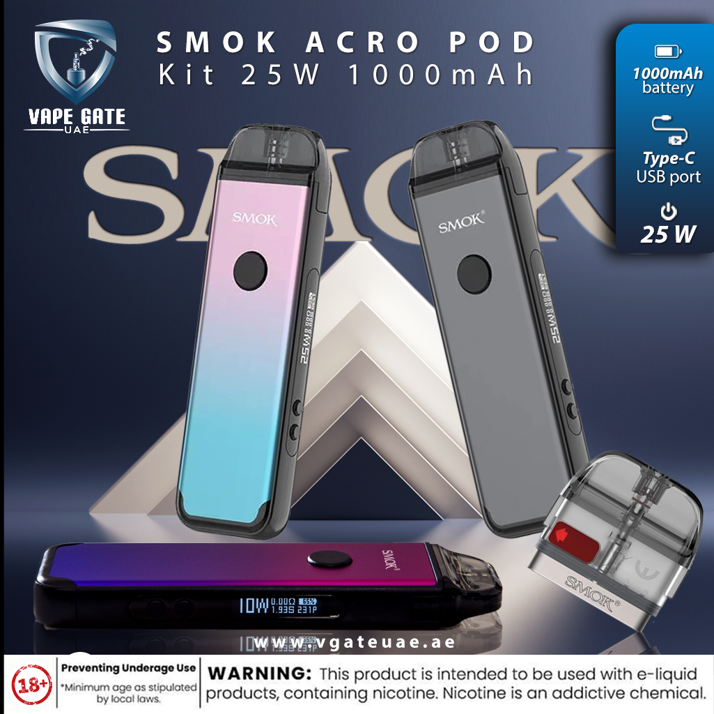 SMOK - ACRO Pod System Kit 25W 1000mAh