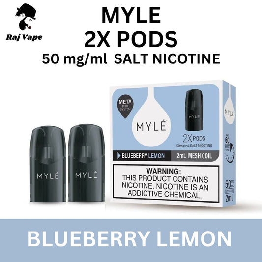 Myle Blueberry Lemon 2k Pod