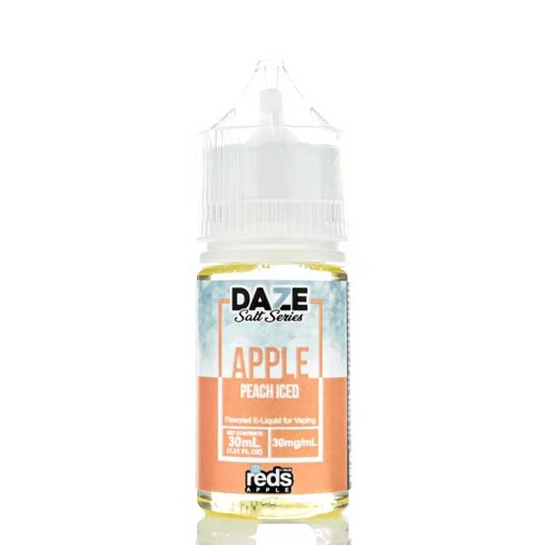 7 DAZE SALT - RED'S APPLE - APPLE PEACH ICED SALT