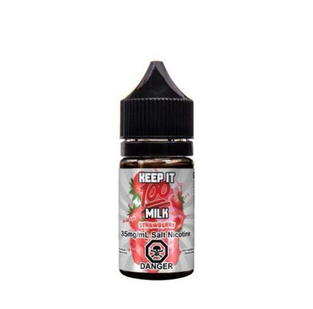 Strawberry Milk 30ml Saltnic by Keep It 100