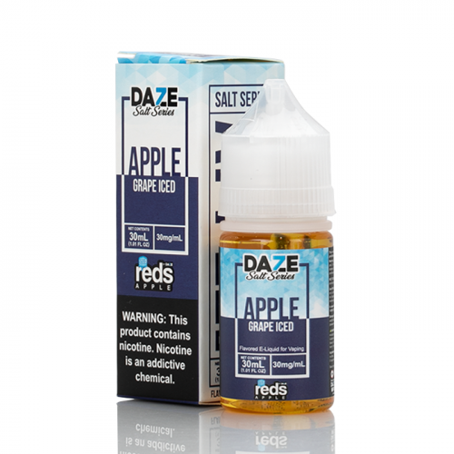 7 DAZE SALT - RED'S APPLE - APPLE GRAPE ICED SALT