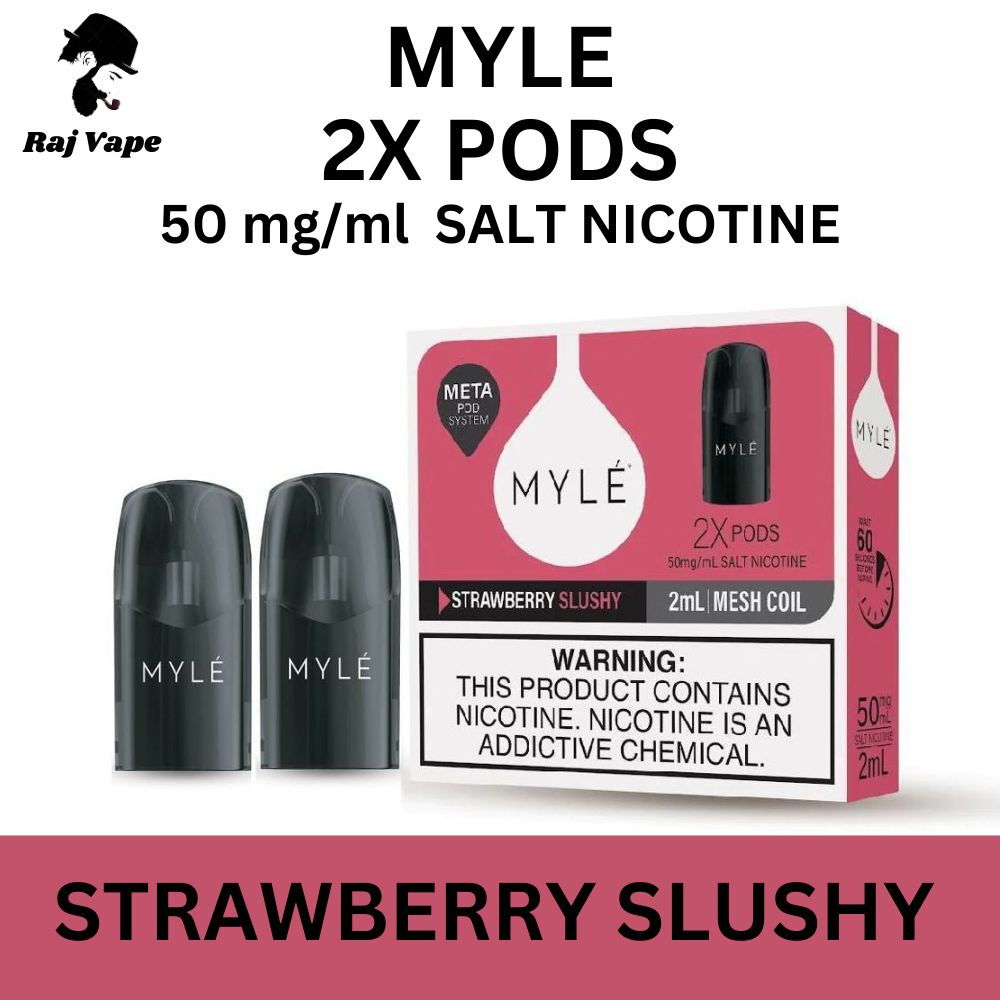Myle Strawberry Slaushy 2k Pod