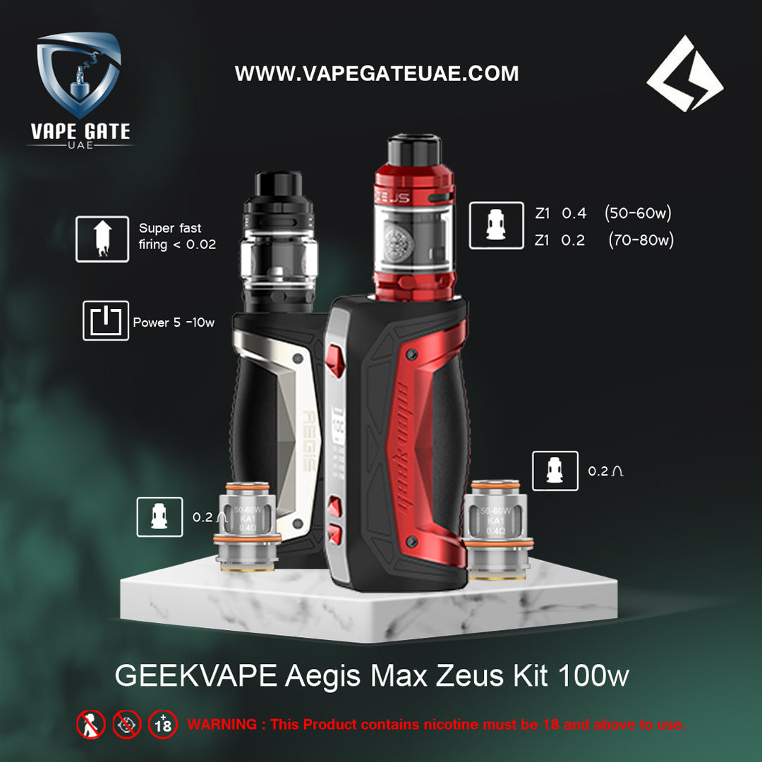 GeekVape Aegis Max Zeus Kit 100w Starter Kit