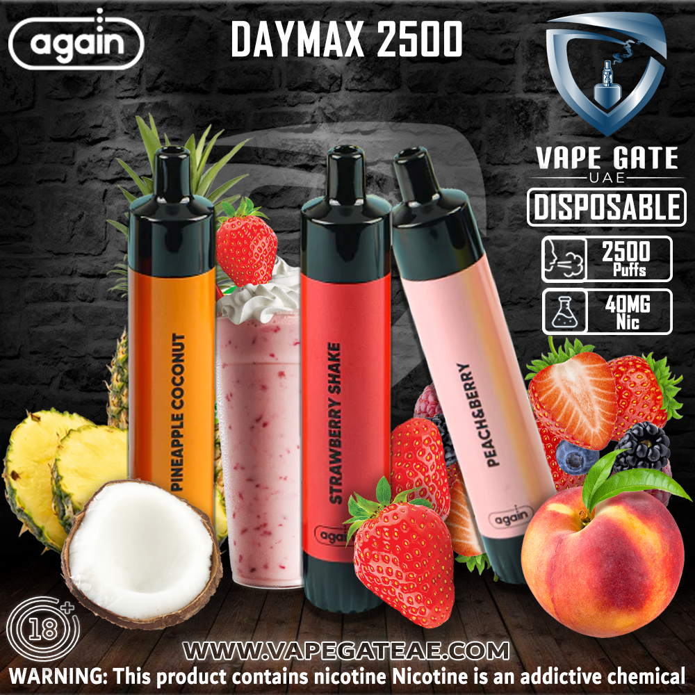 Again - Daymax Disposables (2500puffs)