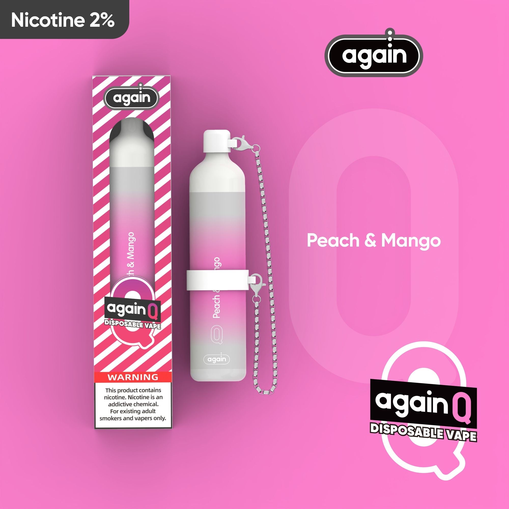 AGAIN Q DISPOSABLE DEVICE (1500 DL PUFFS 20MG)