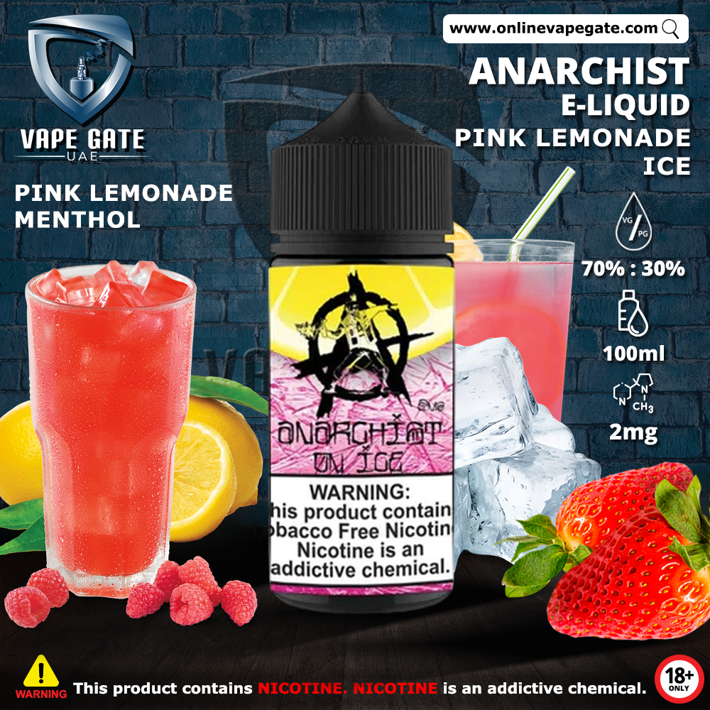 ANARCHIST - PINK LEMONADE ICE E-LIQUID