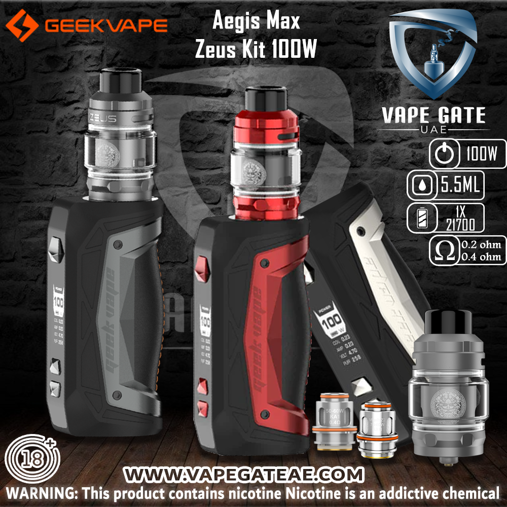 GeekVape Aegis Max Zeus Kit 100w Starter Kit