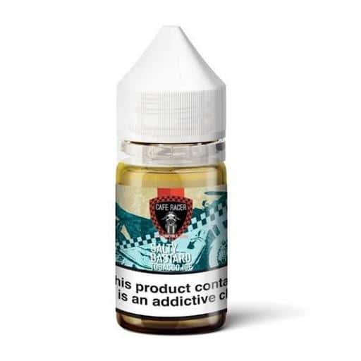 Salty Bastard Tobacco Ice 30ml SaltNic By Cafe Racer E-Liquid