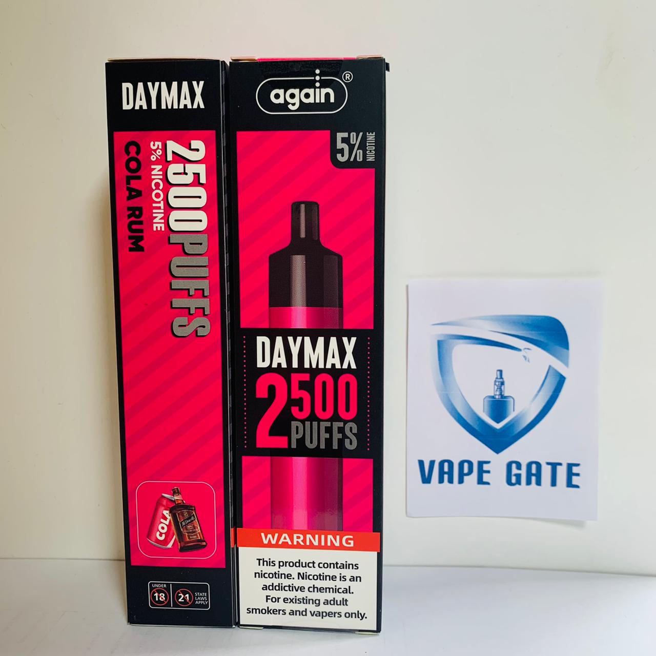 Again - Daymax Disposables (2500puffs)