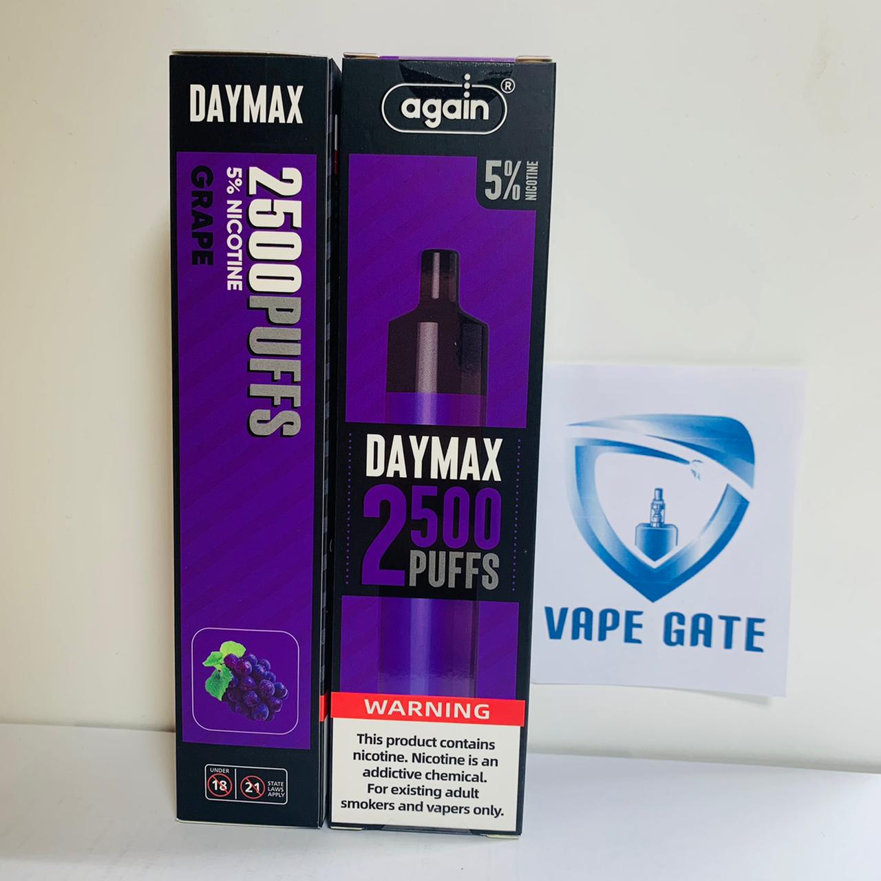 Again - Daymax Disposables (2500puffs)