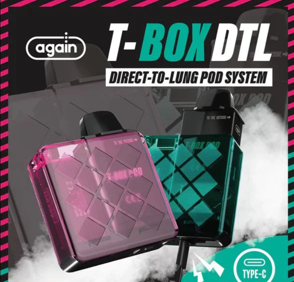 AGAIN T-Box Pod Kit Disposable Vape