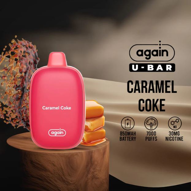 AGAIN U-BAR DISPOSABLE VAPE (7000 PUFFS)