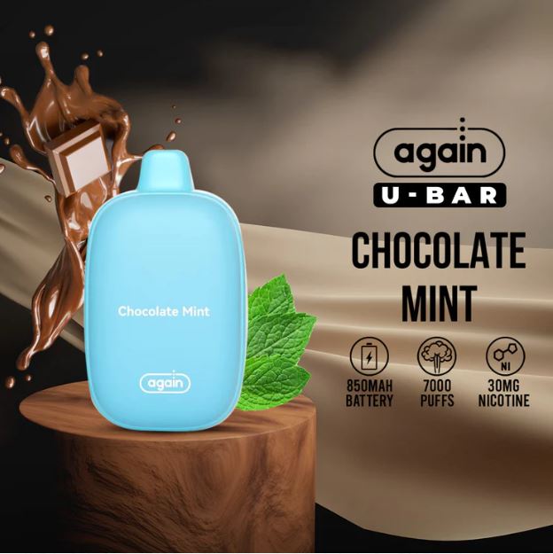 AGAIN U-BAR DISPOSABLE VAPE (7000 PUFFS)