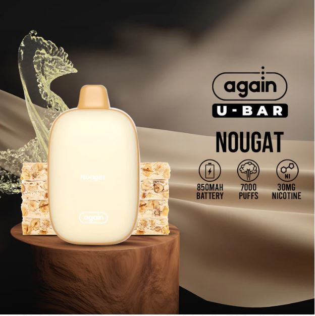 AGAIN U-BAR DISPOSABLE VAPE (7000 PUFFS)