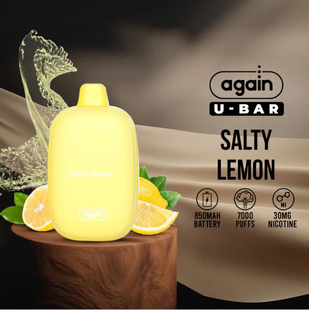 AGAIN U-BAR DISPOSABLE VAPE (7000 PUFFS)