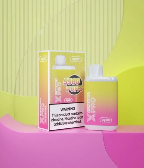 AGAIN X PRO DISPOSABLE (5500 PUFFS - 20MG)