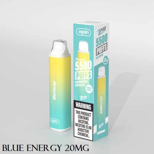 AGAIN Z PRO DISPOSABLE VAPE (5500 PUFFS - 20MG)