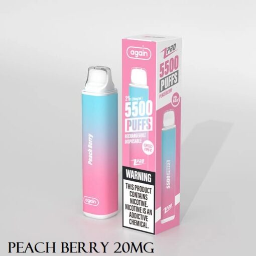 AGAIN Z PRO DISPOSABLE VAPE (5500 PUFFS - 20MG)