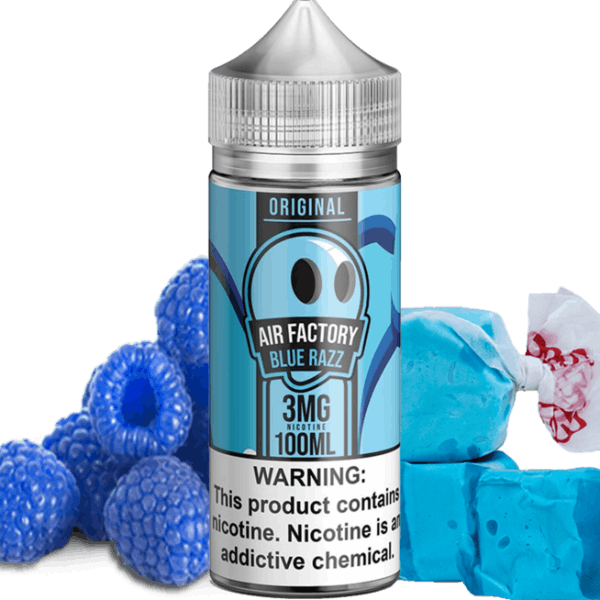 Blue Razz 100ml E Liquid by Air Factory