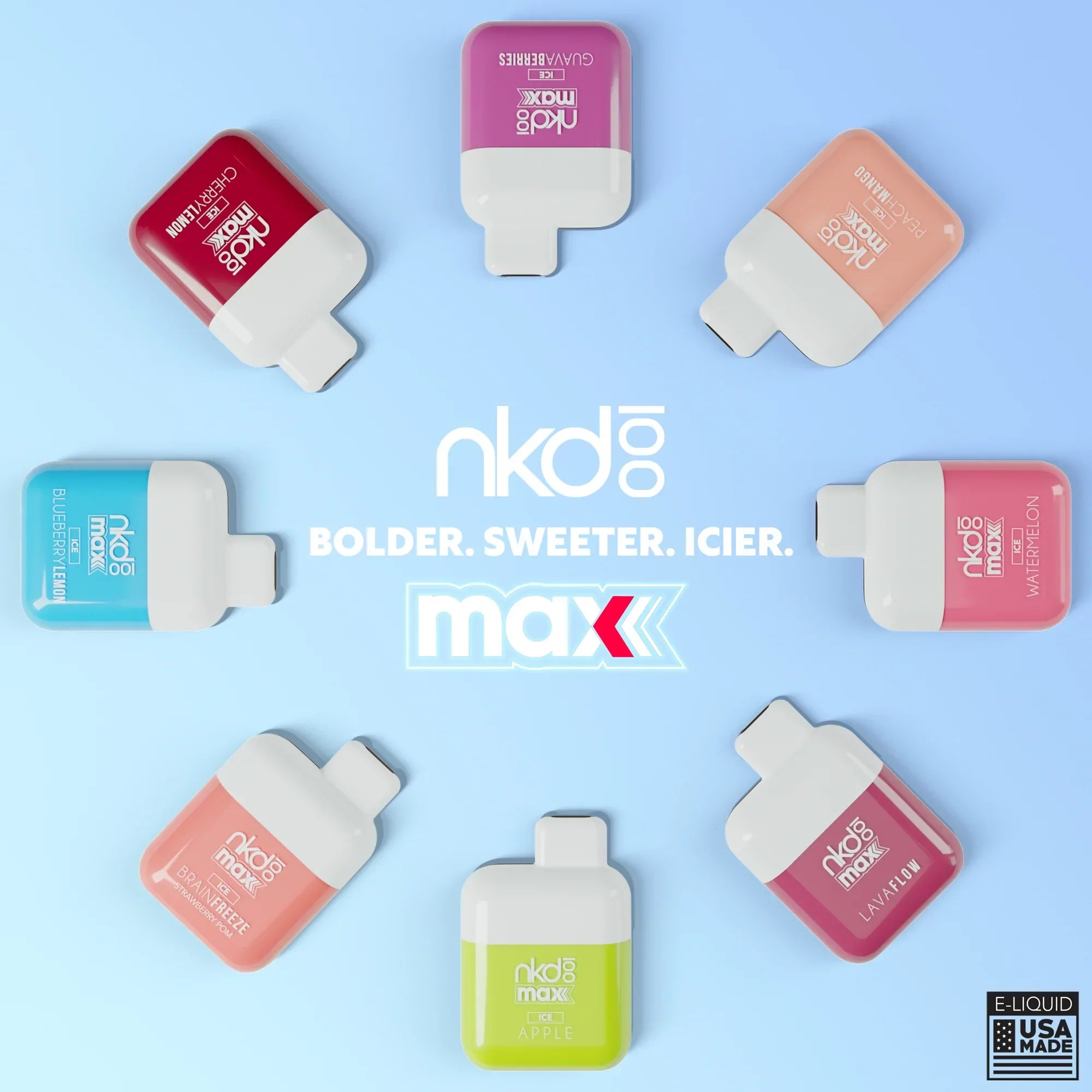 Naked 100 Max Disposable Vape (4500 Puffs - 50 mg)