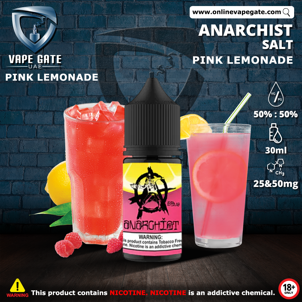 Anarchist Pink Lemonade (30ml) SaltNic