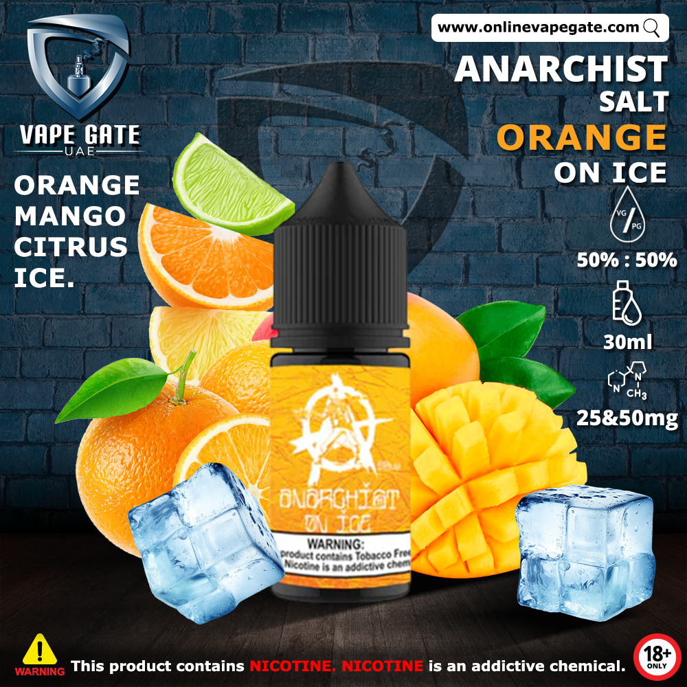 Anarchist Orange Ice (30ml) SaltNic