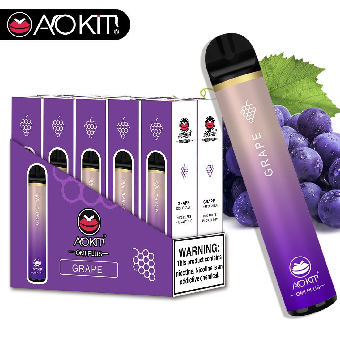 AOKIT - OMI Plus 1600 Puff Disposable Vape