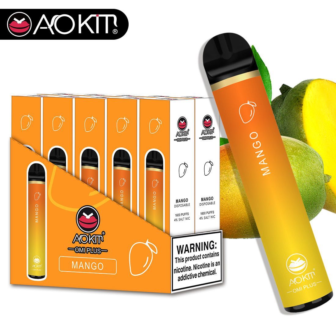 AOKIT - OMI Plus 1600 Puff Disposable Vape