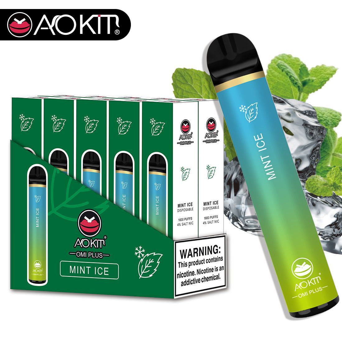 AOKIT - OMI Plus 1600 Puff Disposable Vape