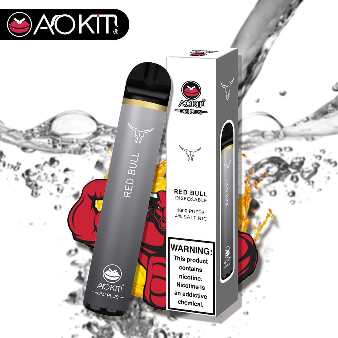 AOKIT - OMI Plus 1600 Puff Disposable Vape
