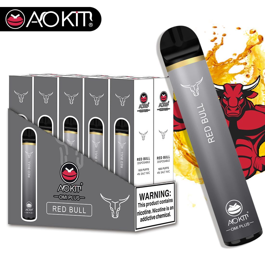 AOKIT - OMI Plus 1600 Puff Disposable Vape