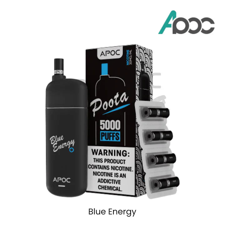 APOC - Poota 5000 Puffs Rechargeable Disposable Vape