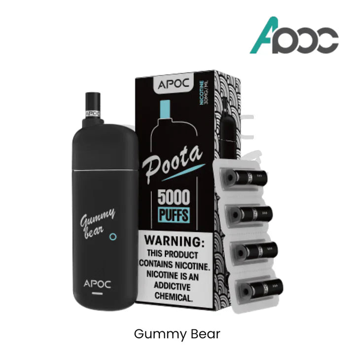 APOC - Poota 5000 Puffs Rechargeable Disposable Vape