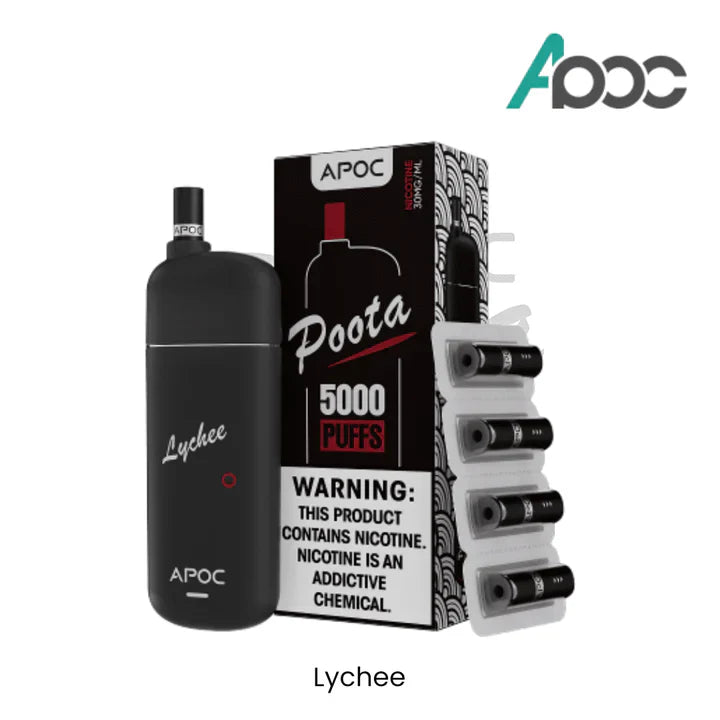 APOC - Poota 5000 Puffs Rechargeable Disposable Vape