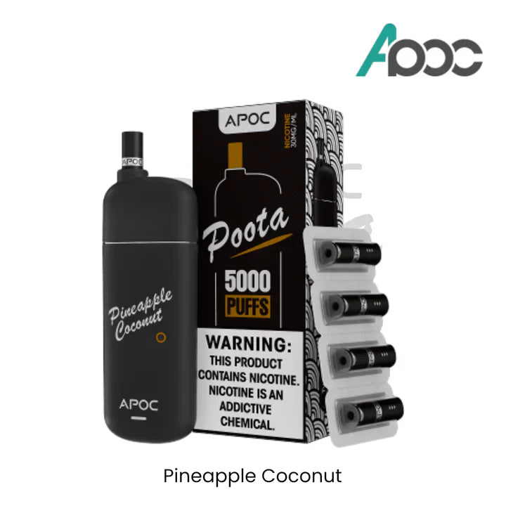 APOC - Poota 5000 Puffs Rechargeable Disposable Vape