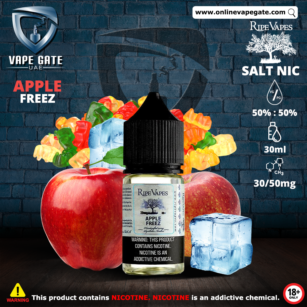 Apple Freez 30ml SaltNic by Ripe Vape