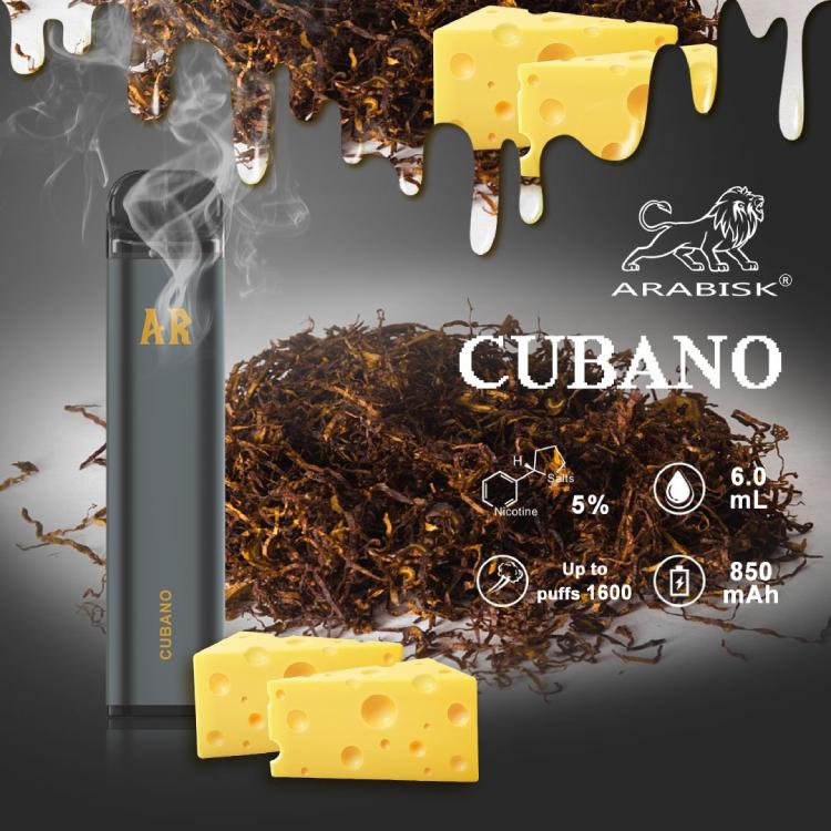 ARABISK VAPE AR DISPOSABLE VAPE PEN 1600 PUFFS