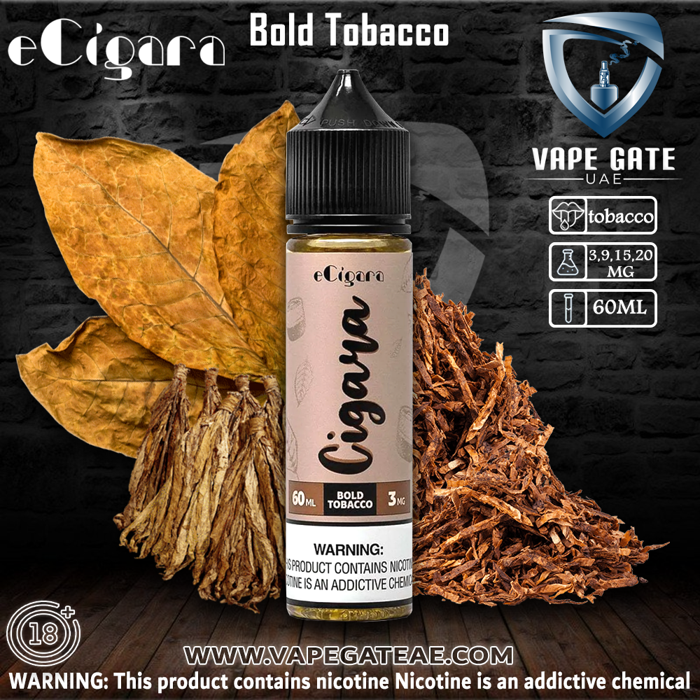 Cigara Bold Tobacco E Liquid by eCigara