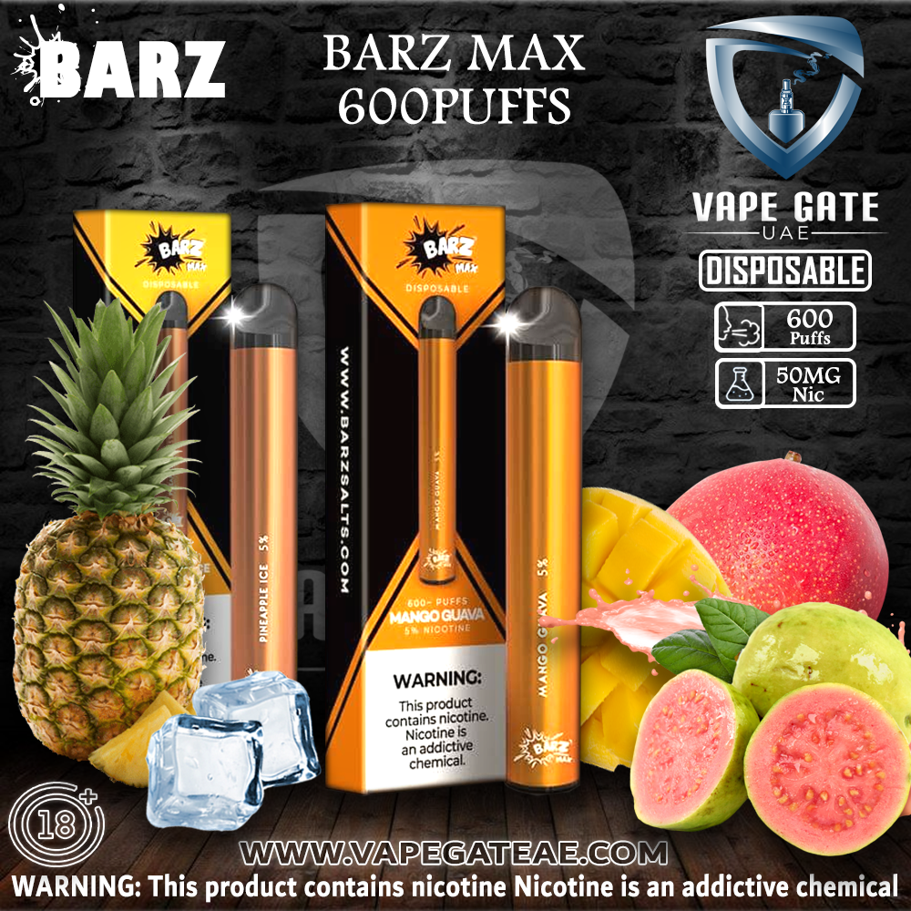 BARZ Disposable (BUY 2 GET 1 FREE) 600 puffs