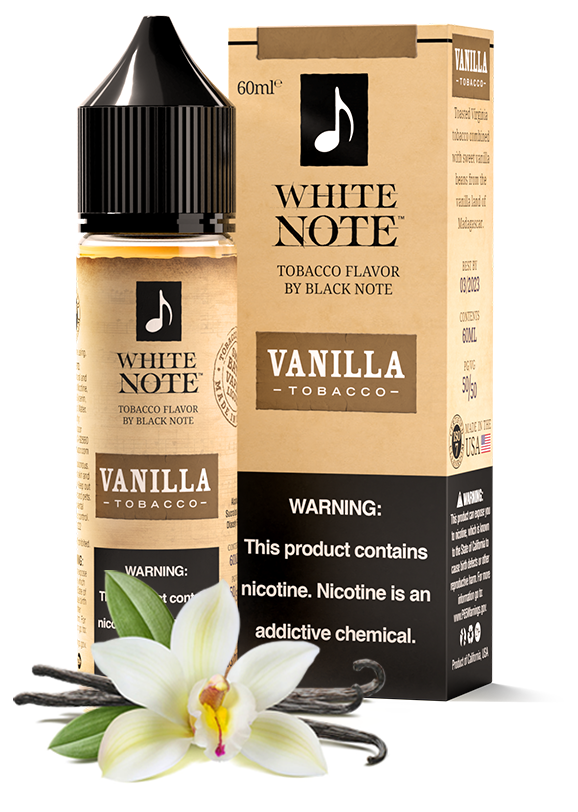 WHITE NOTE - Vanilla Custard Tobacco 60ML