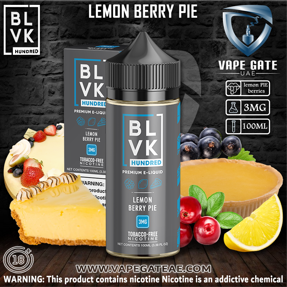 Lemon Berry Pie -  BLVK Hundred Eliquid