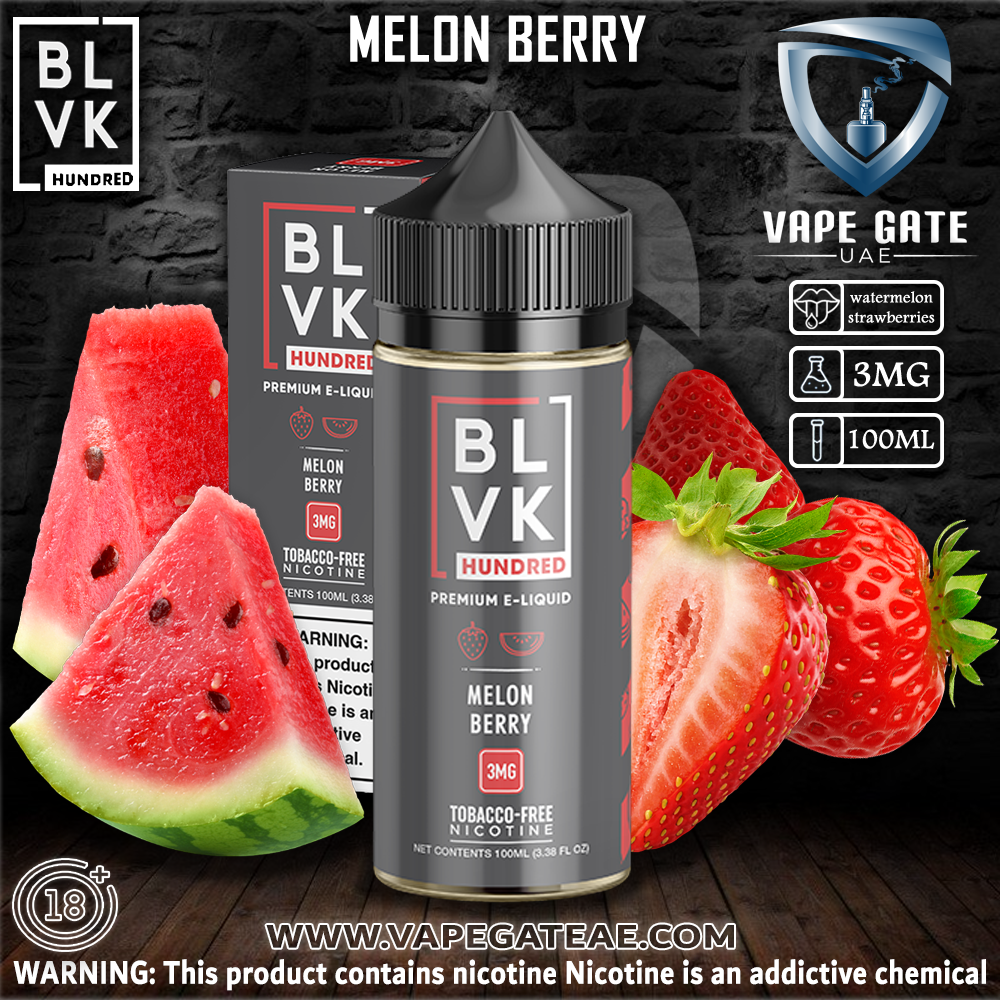 Melon Berry -  BLVK Hundred Eliquid
